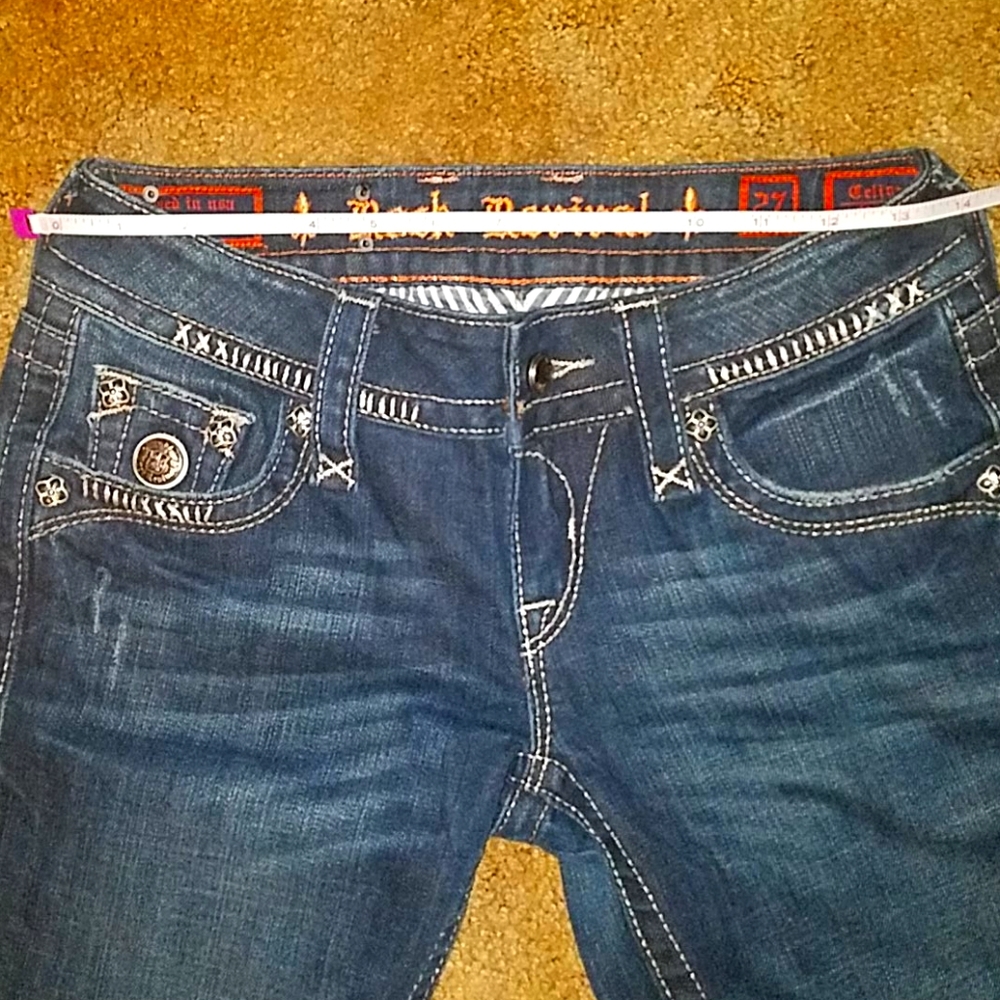 Rock Revival Dark Blue Boot Cut Jeans